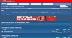 Desktop Screenshot of clubfreestyle.com